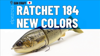 Ratchet 184 Gan Craft: Nuevos colores 2023